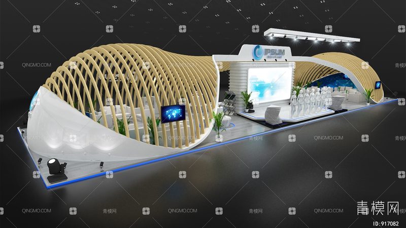 上海广告公司设计材质报价：揭秘特装展台的搭建之道